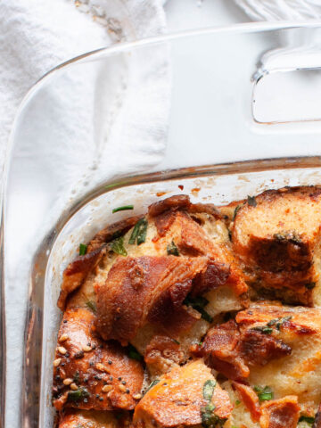 Breakfast Sandwich Casserole
