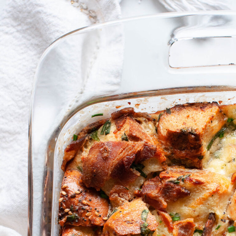 Breakfast Sandwich Casserole