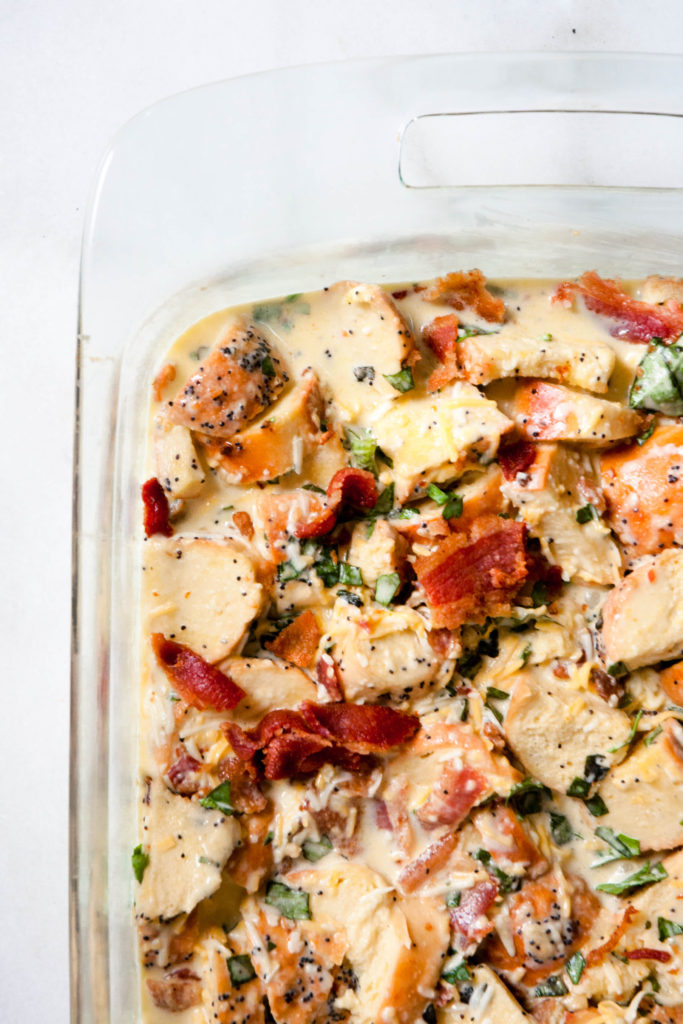 Breakfast Sandwich Casserole