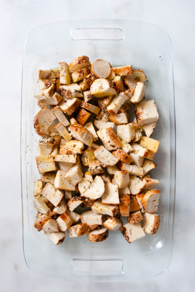 Breakfast Sandwich Casserole