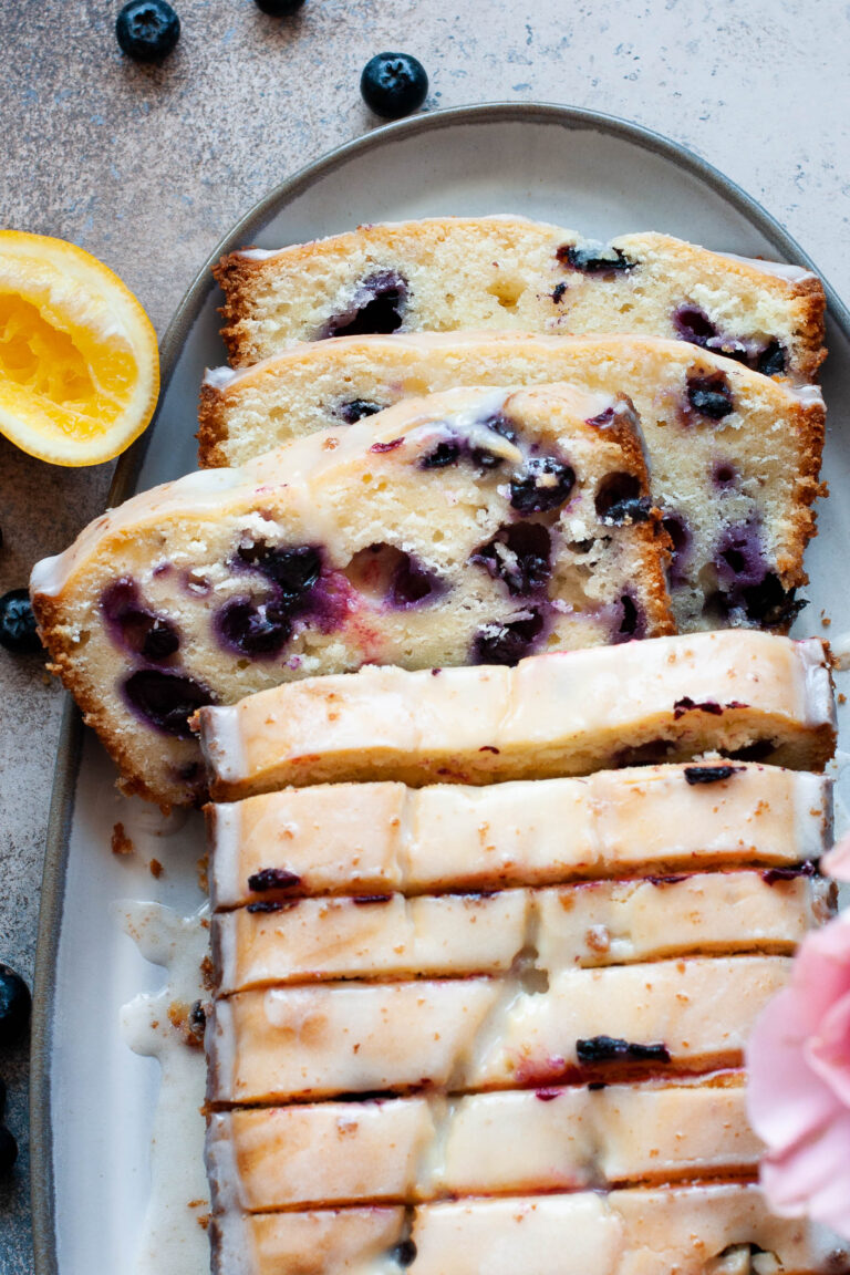Lemon Blueberry Loaf Cake