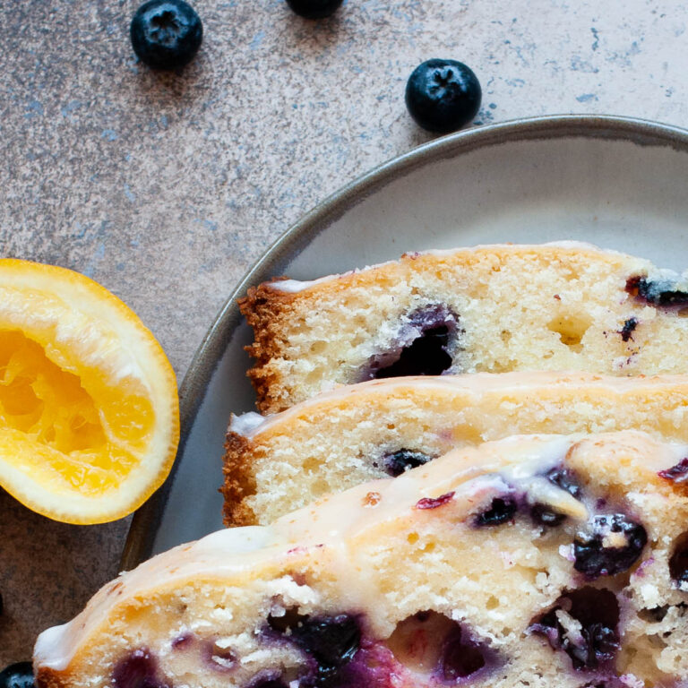 Lemon Blueberry Loaf Cake