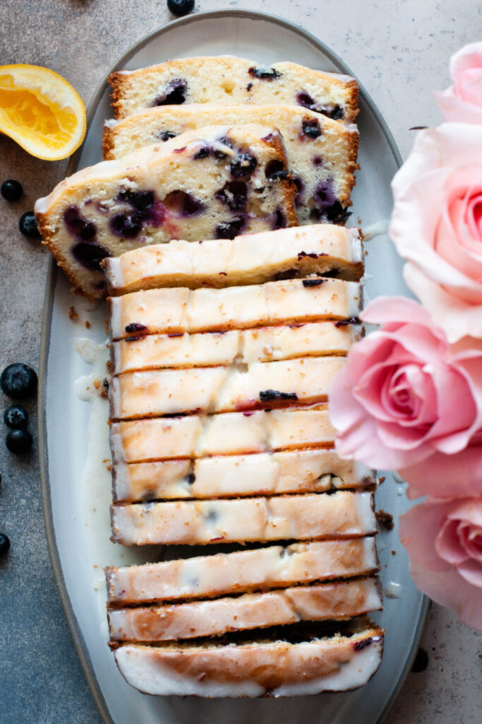 Lemon Blueberry Loaf Cake