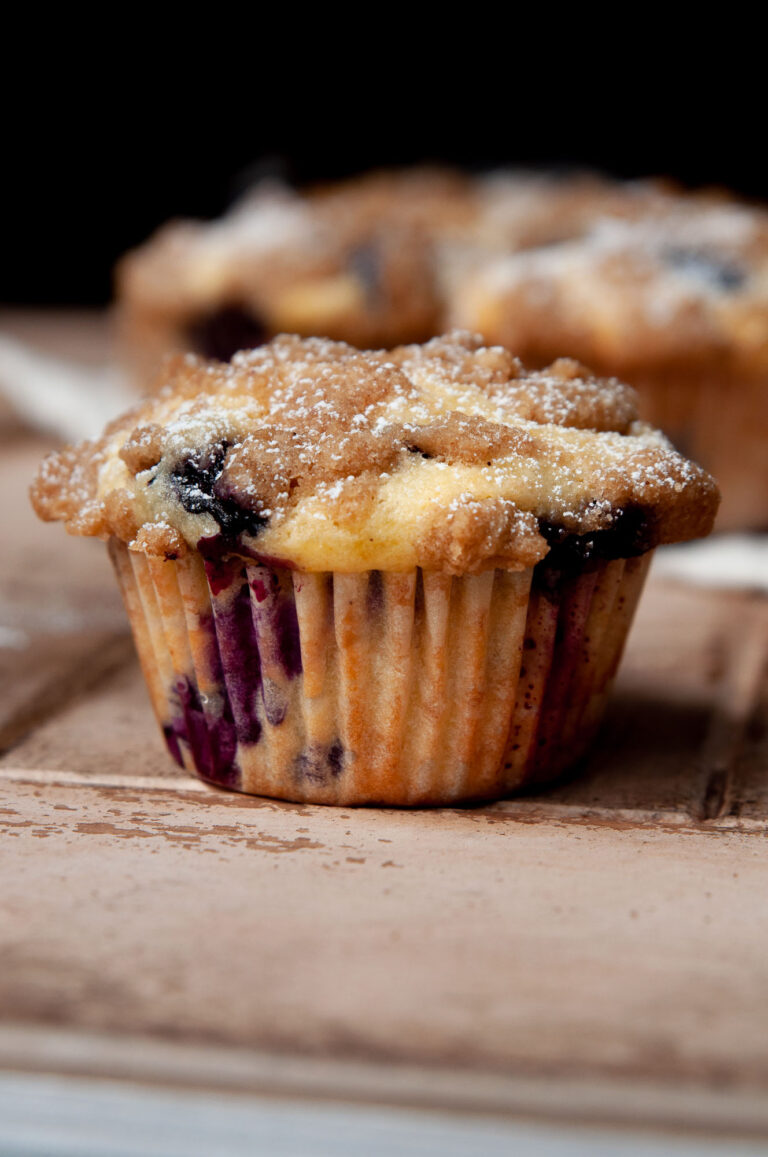 Blueberry Coffee Cake Muffin