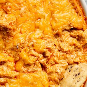 Best Crockpot Buffalo Chicken Dip