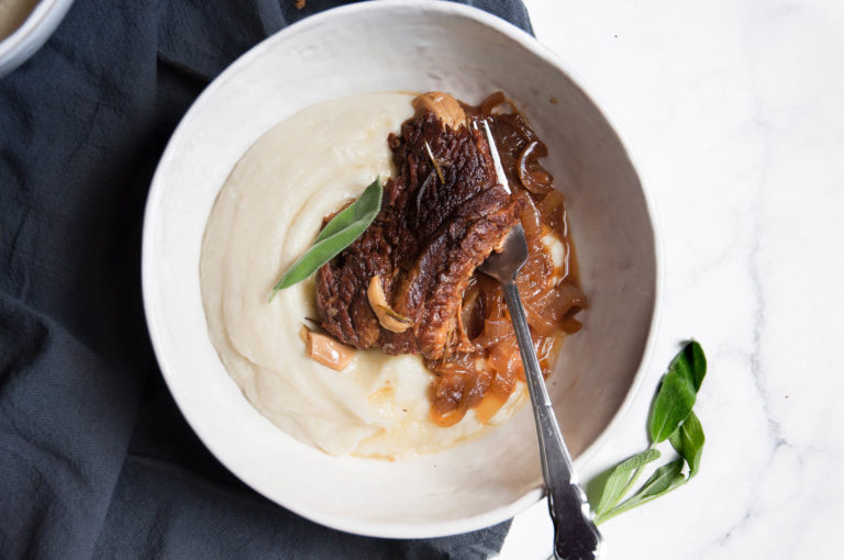 Apple Cider Braised Short Rib