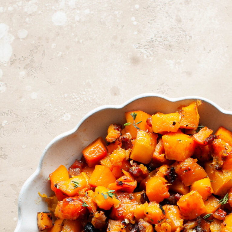 Maple Roasted Butternut Squash