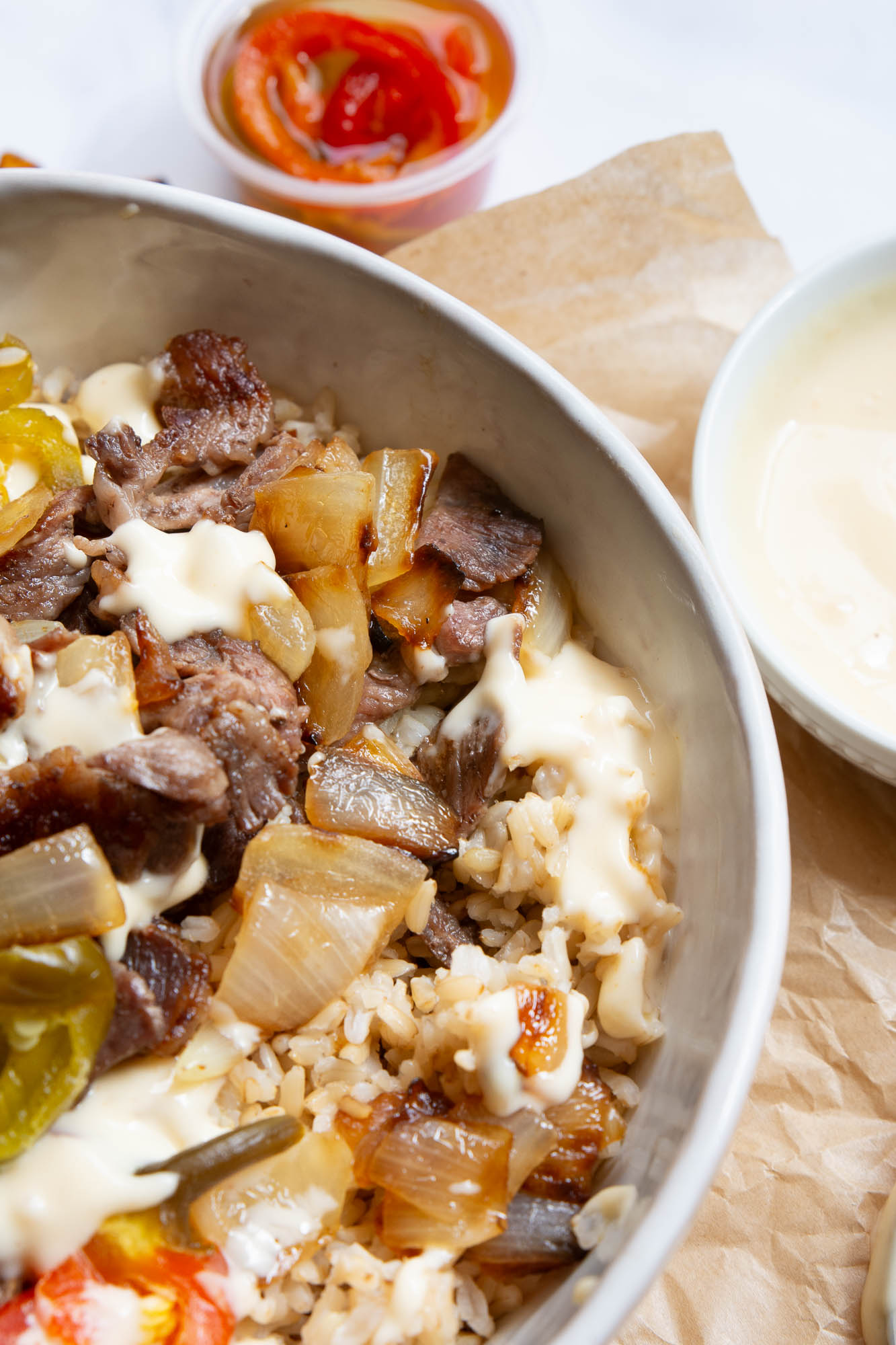 Philly Cheesesteak Bowls