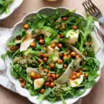Arugula & Crispy Chickpea Salad