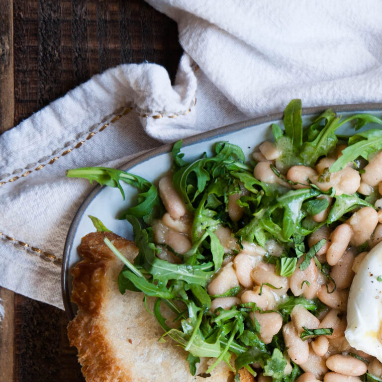 White Bean & Burrata Salad