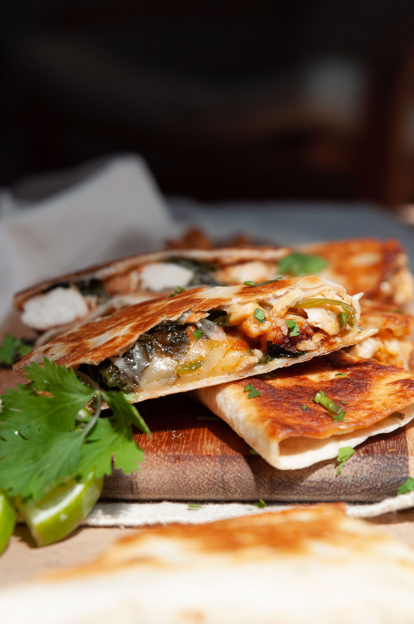 Cheesy Chicken Quesadilla Recipe