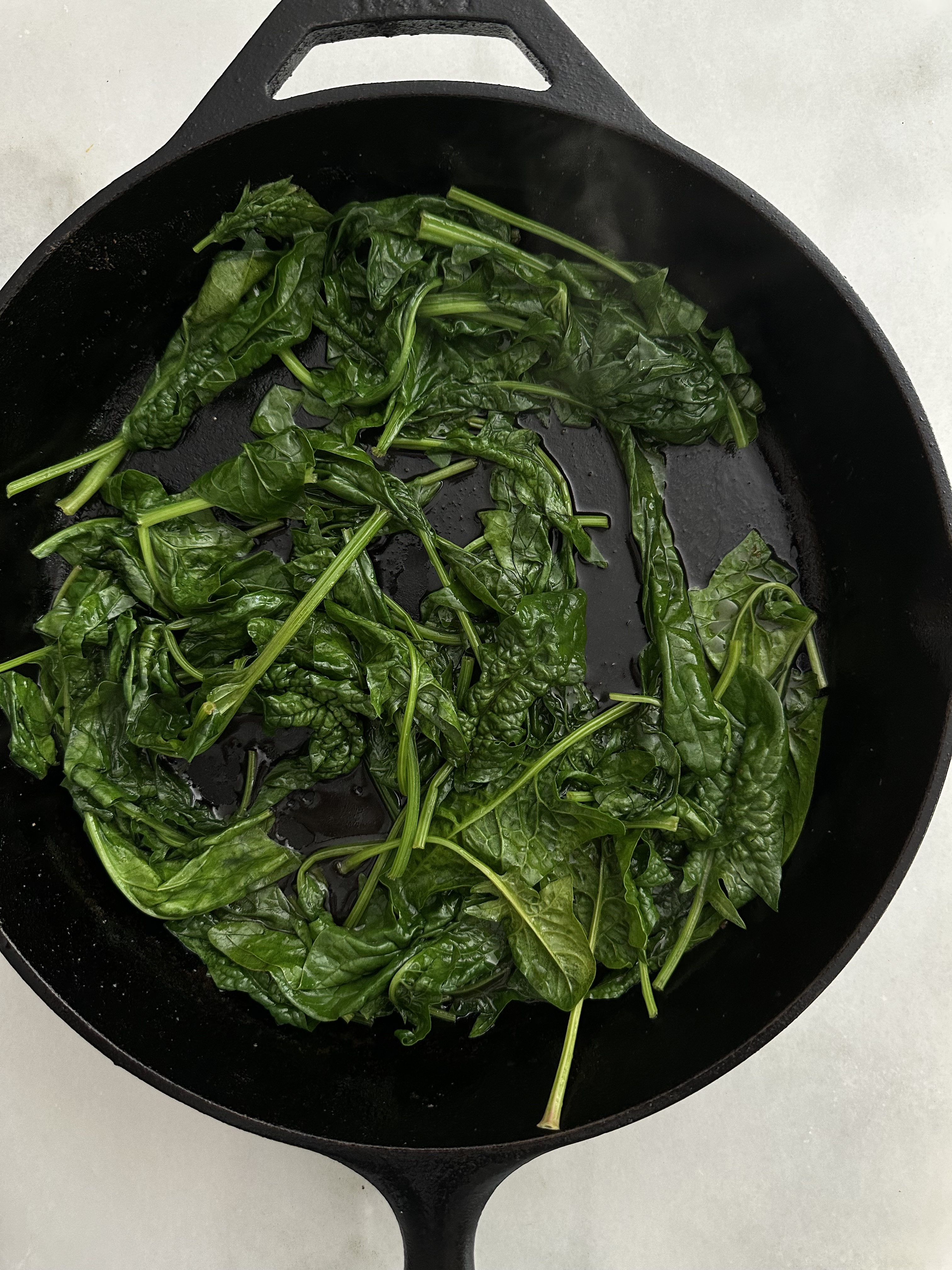 Cooked Spinach