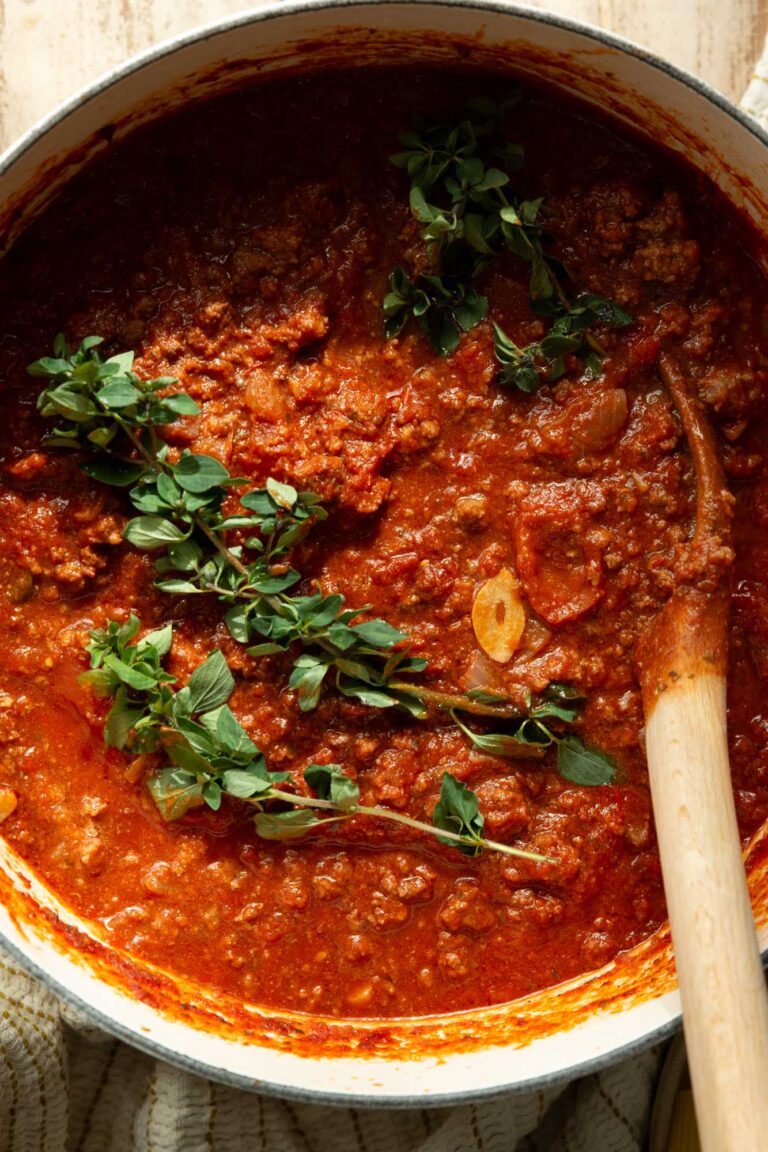 Easy Hearty Italian Meat Sauce