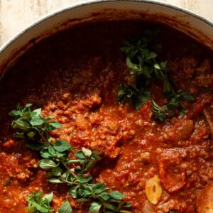 Easy Hearty Italian Meat Sauce