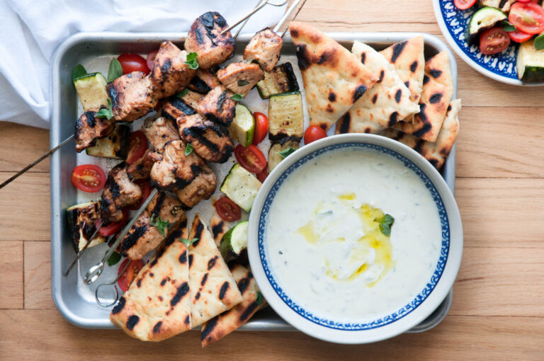 Grilled Chicken Skewers