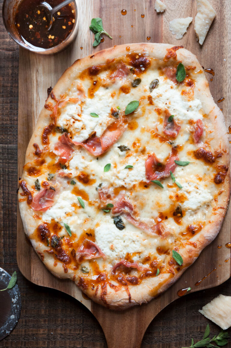 White Pizza w/ Prosciutto