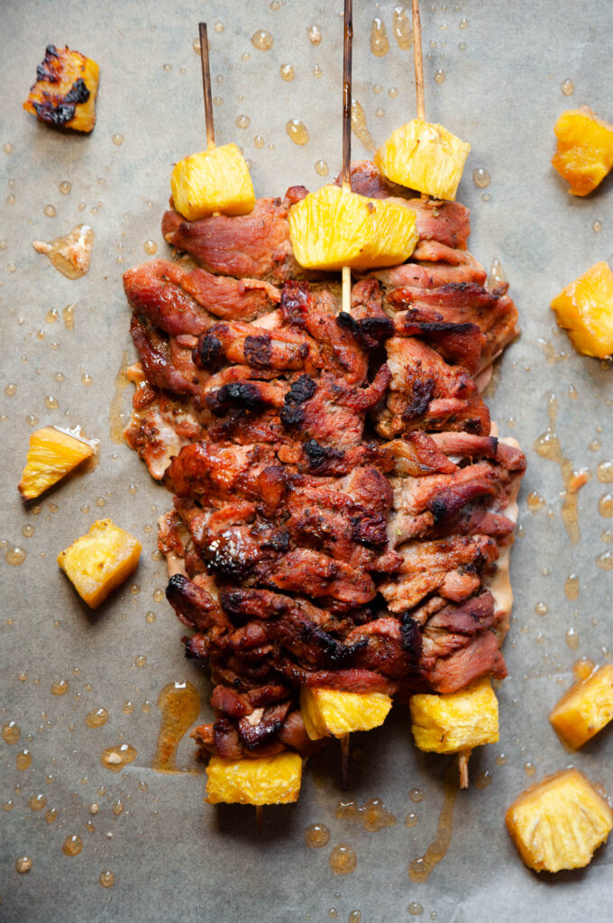 Simple Al Pastor Rice Bowls