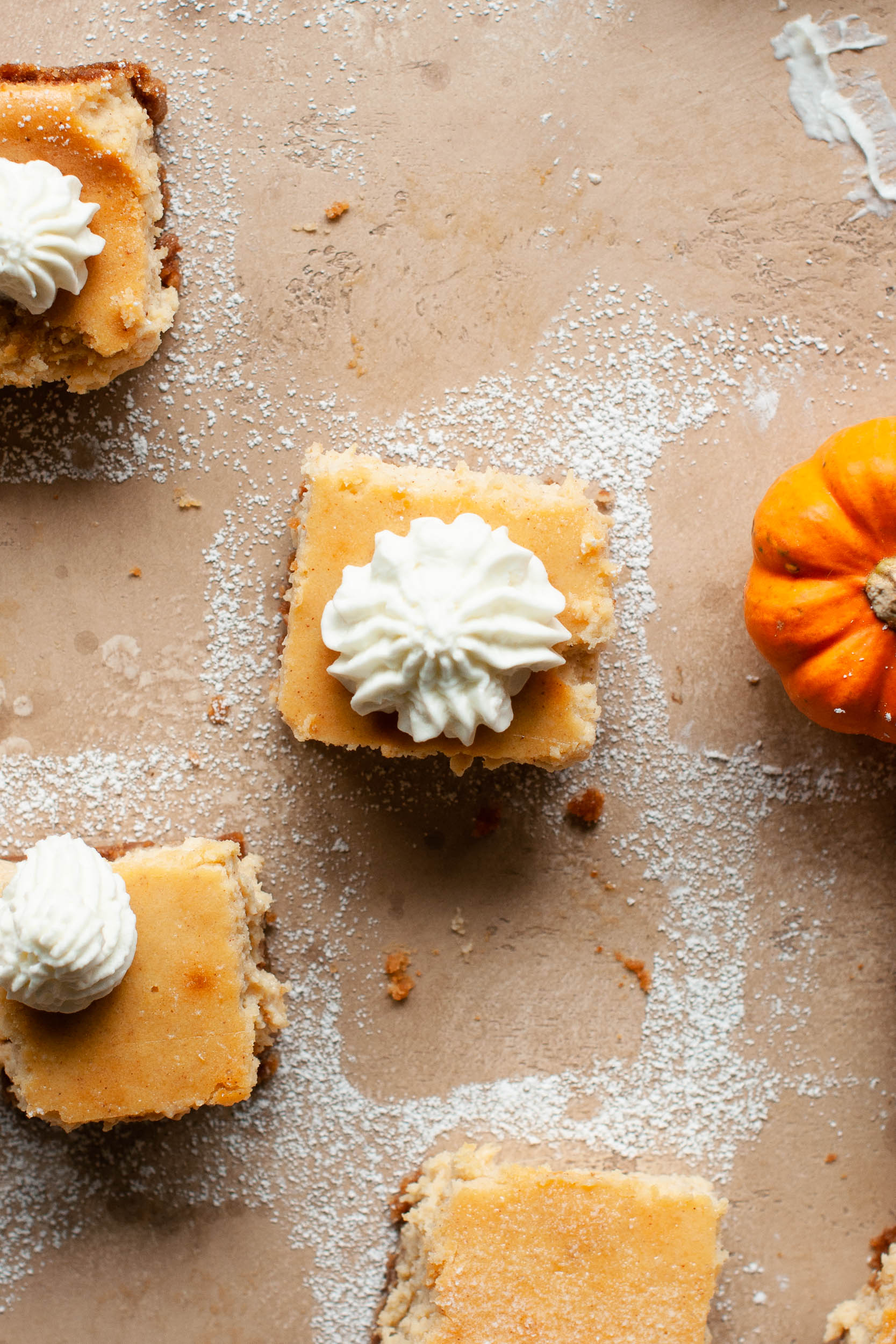 Pumpkin Cheesecake Bars