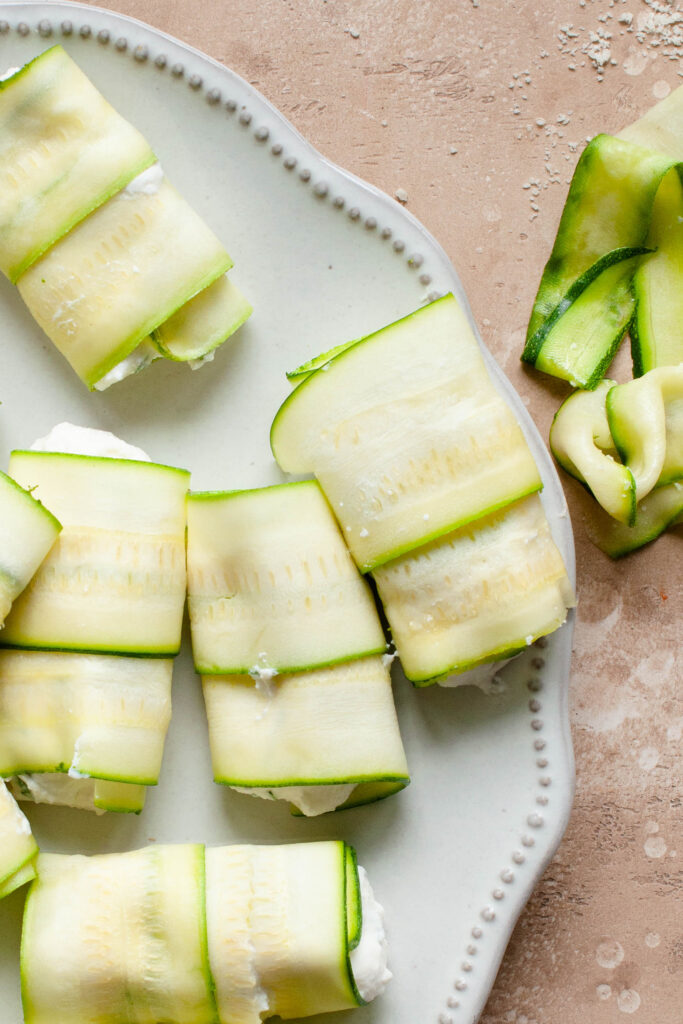 Zucchini Rollups & Turkey Meat