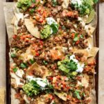 Beef Nachos with Homemade Queso