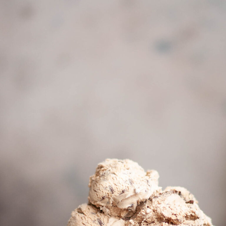 Homemade Coffee Chip Ice Cream