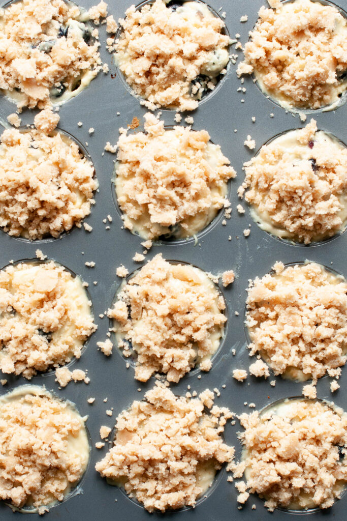 Blueberry Coffee Cake Muffins