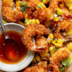 Hot Honey Coconut Shrimp