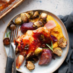 BBQ Chicken Sheet Pan Dinner