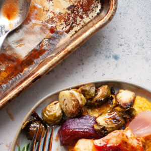 BBQ Chicken Sheet Pan Dinner