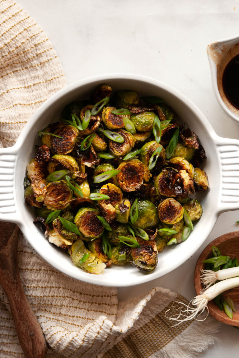 Maple Glazed Brussel Sprouts