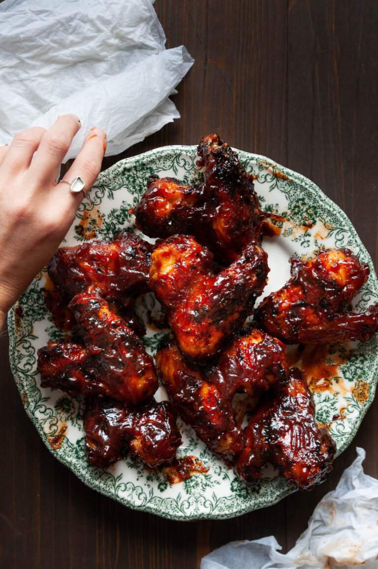 Saucy Sticky BBQ Wings