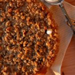 Brown Butter Peach Crisp