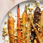 Honey Roasted Carrots with Feta