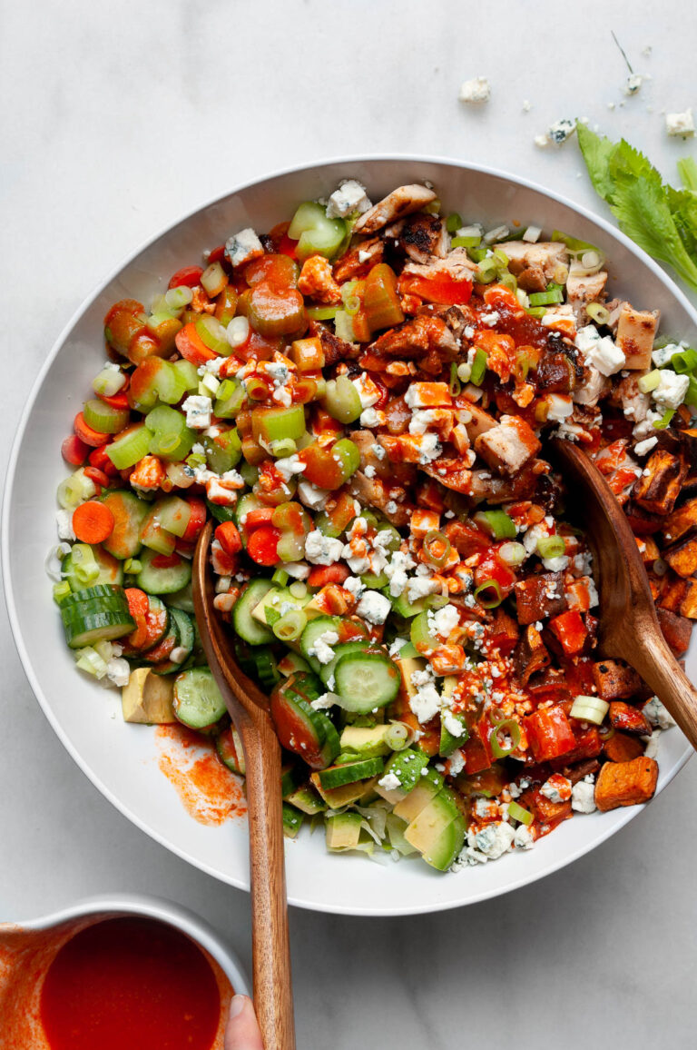 Buffalo Chicken Chopped Salad