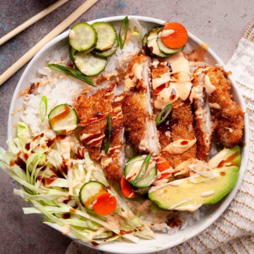 Chicken Katsu Bowls