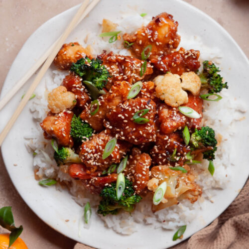 Spicy Mandarin Orange Chicken