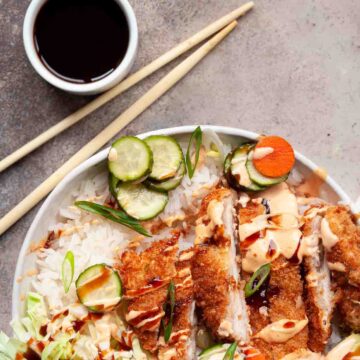 Crispy Chicken Katsu Bowls