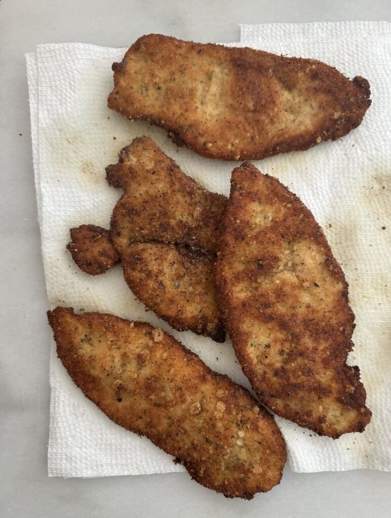 Classic Italian Chicken Cutlets