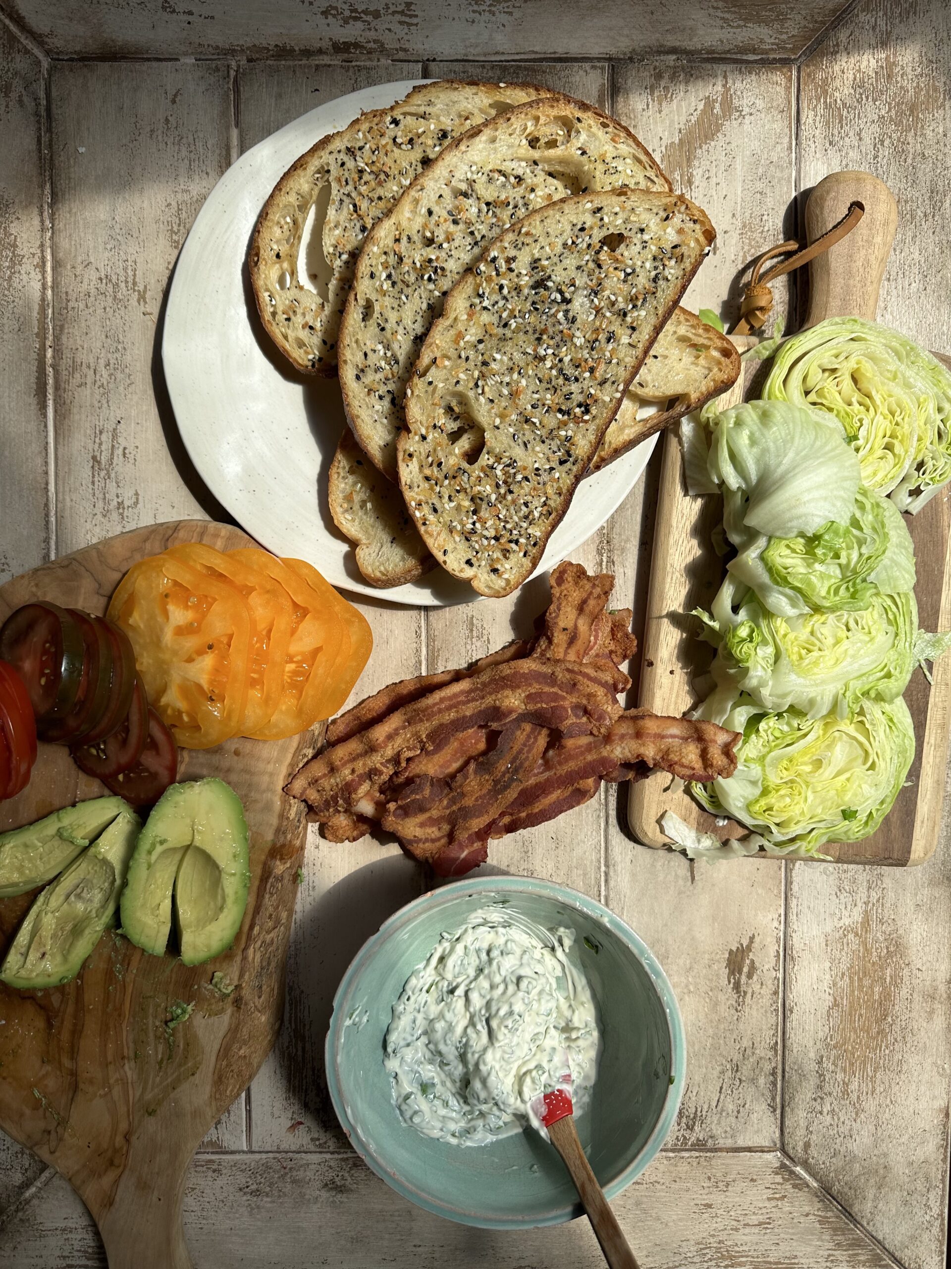 Everything Bagel BLT