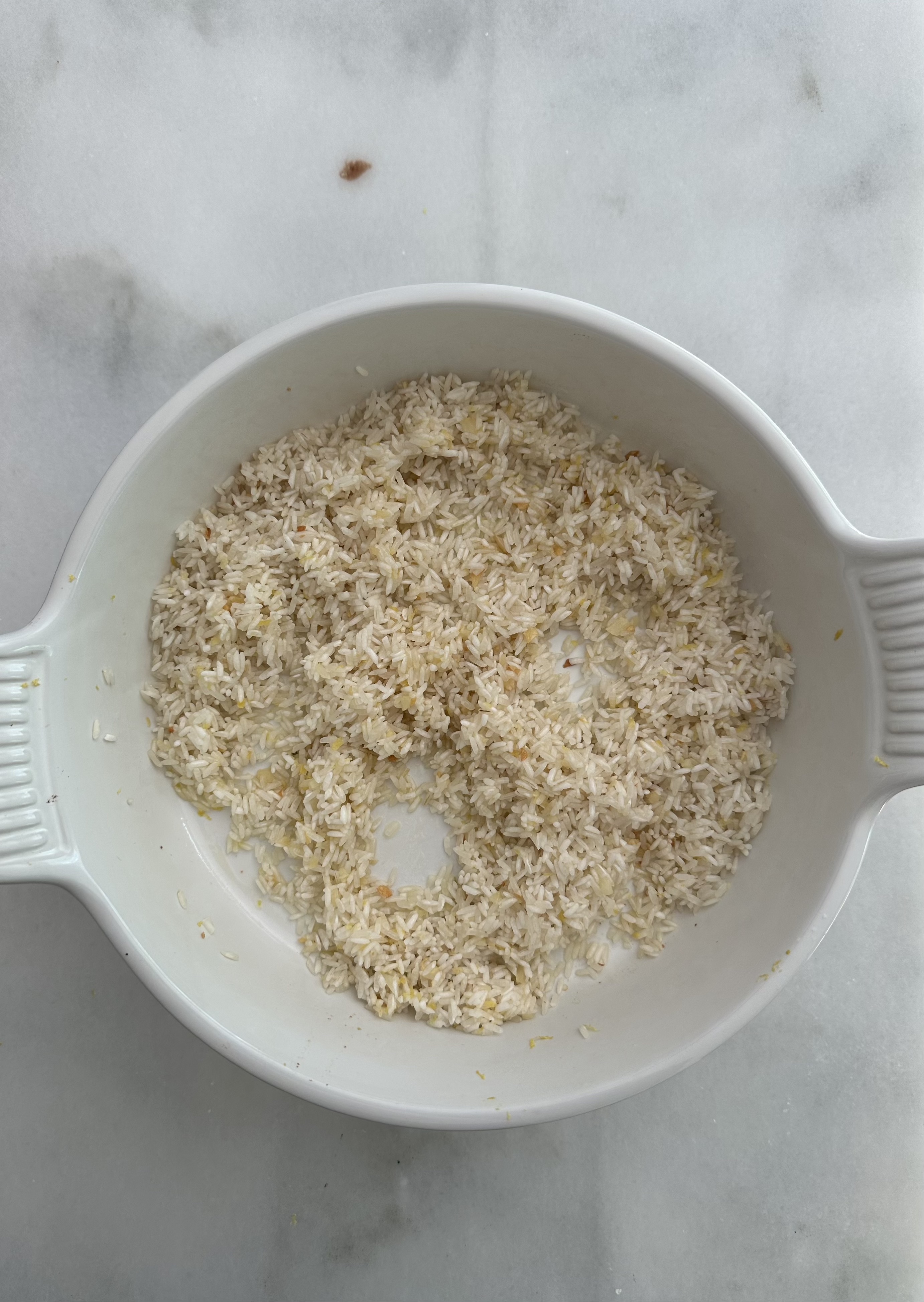 Springtime Oven Baked Rice