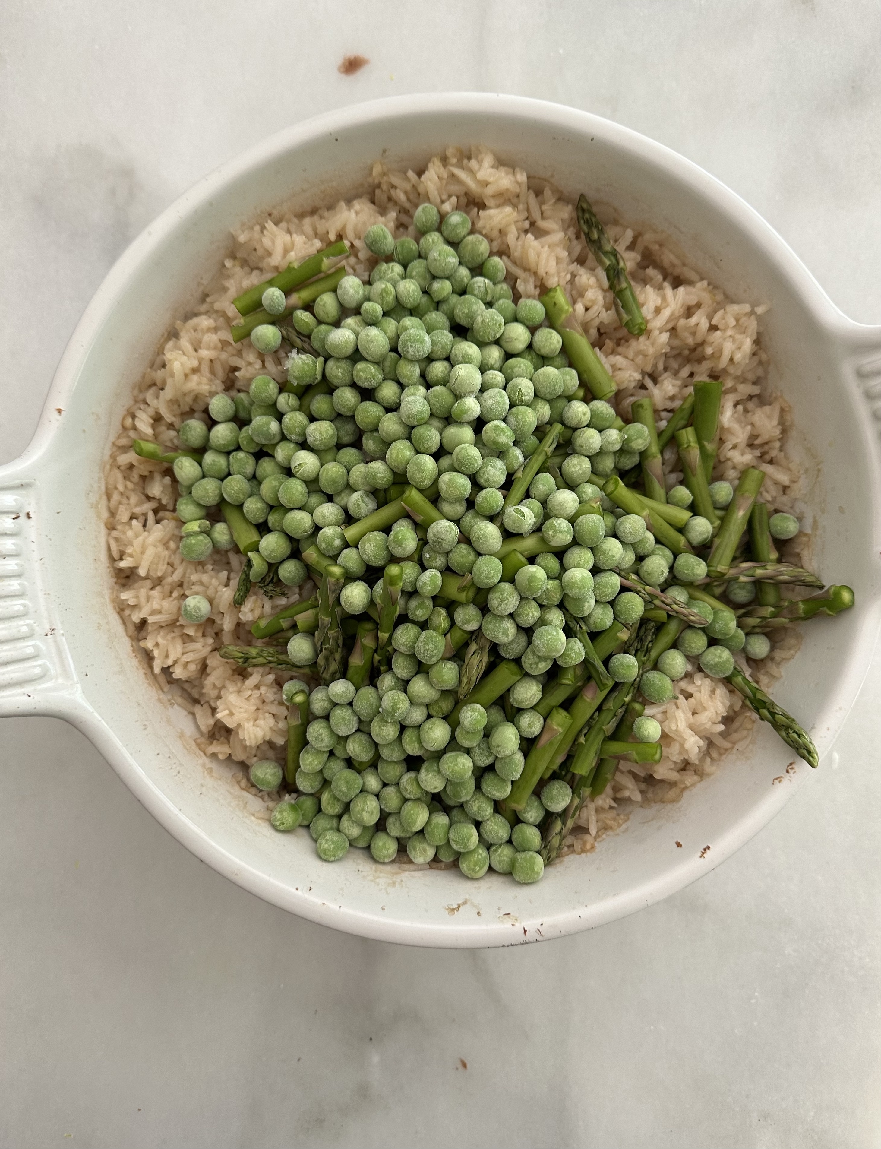 Springtime Oven Baked Rice
