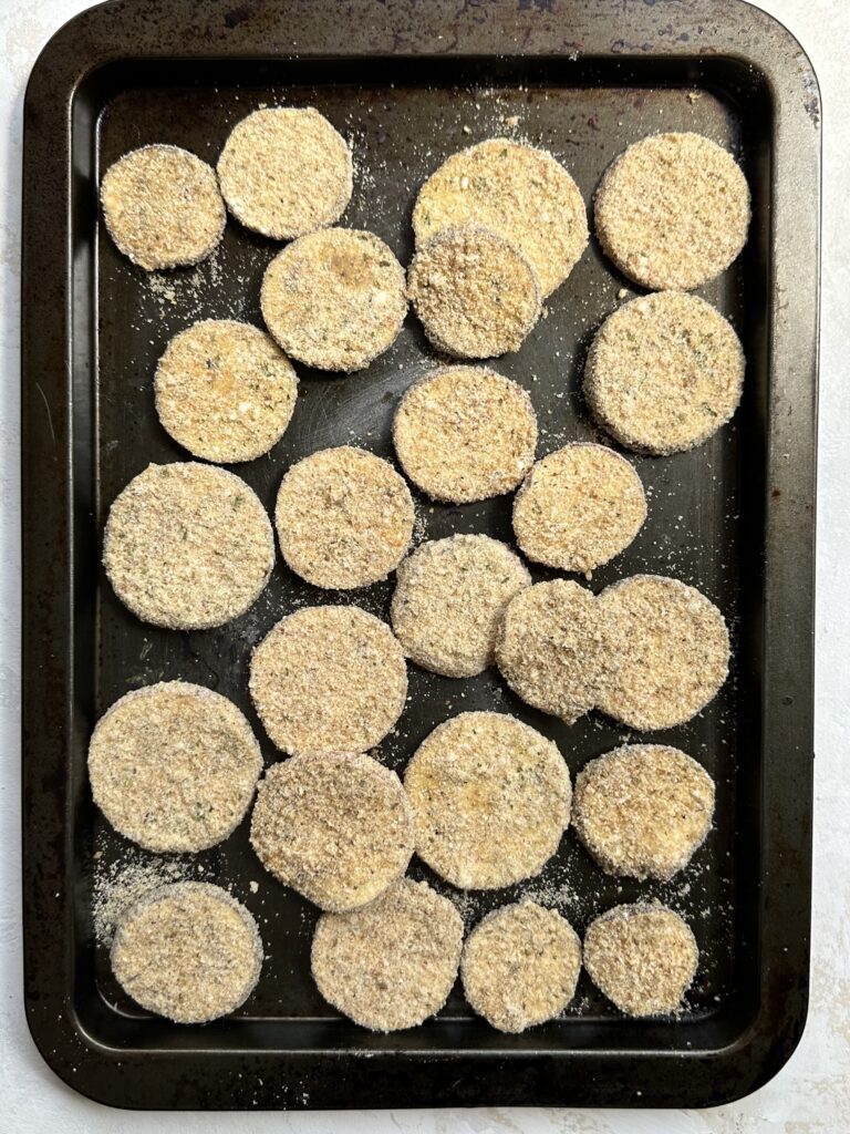 eggplant with breading