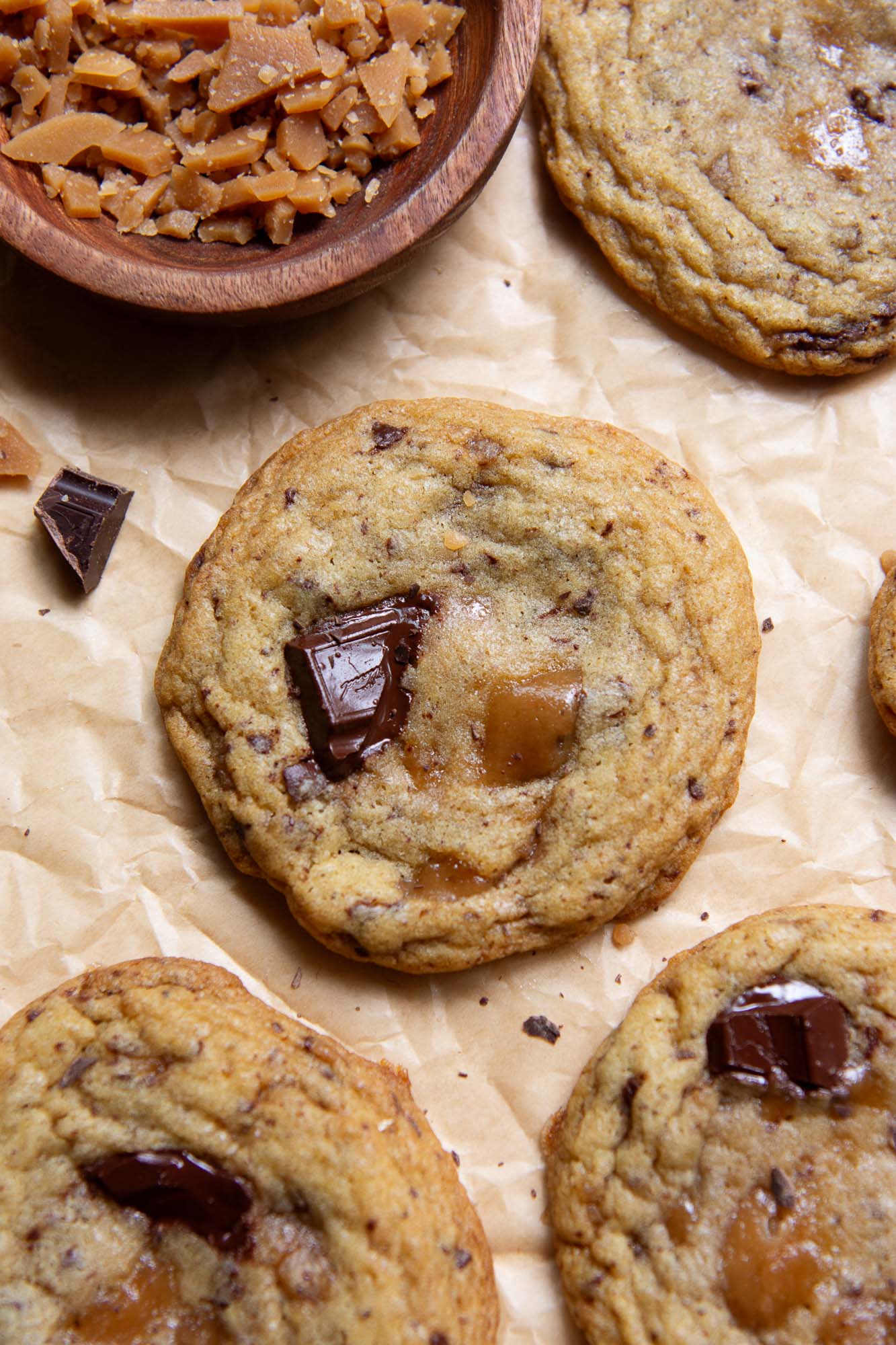small batch chocolate chip cookies