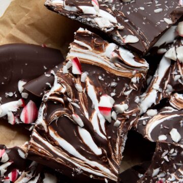 Dark Chocolate Peppermint Bark