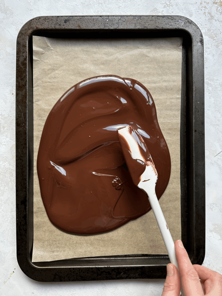 melted chocolate