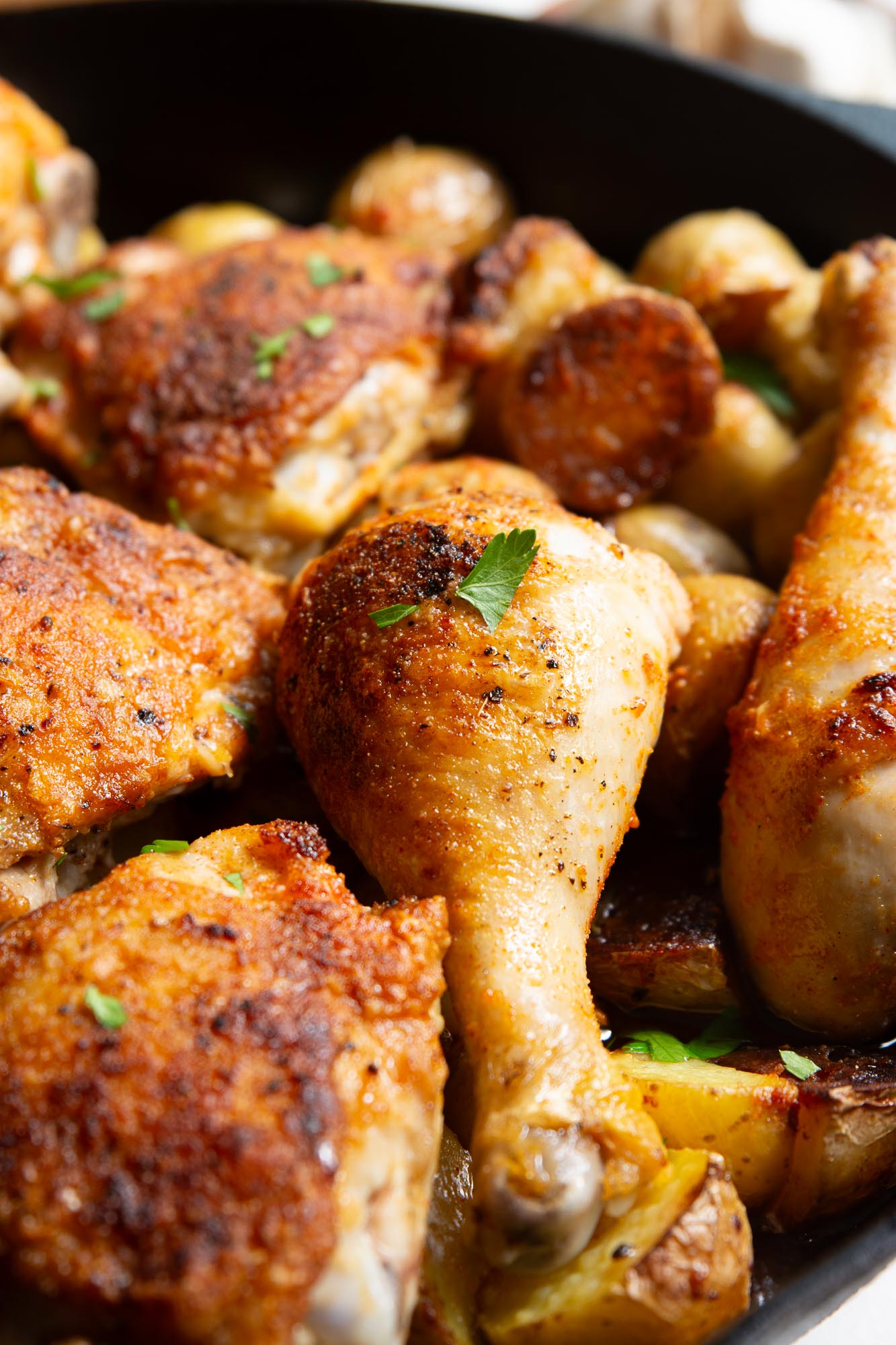 Garlic Lemon Chicken and Potatoes