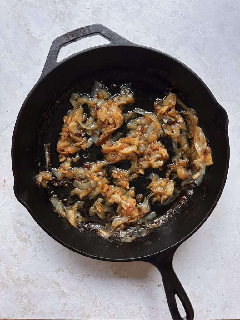 onions finished braising