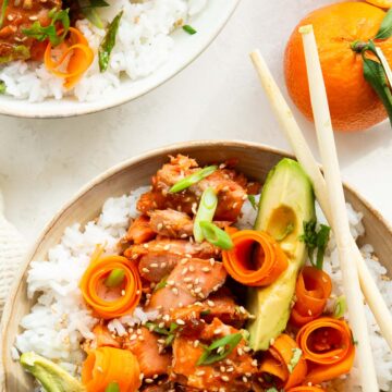 Orange Sesame Salmon
