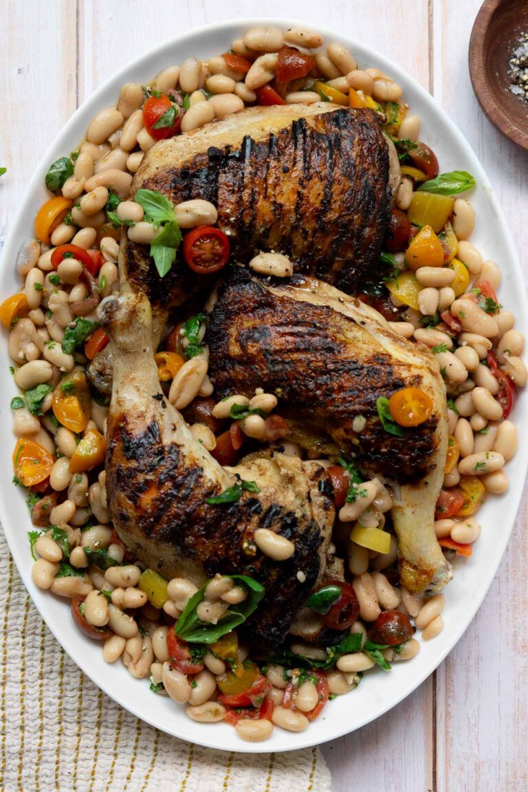 Grilled Chicken Leg Quarters