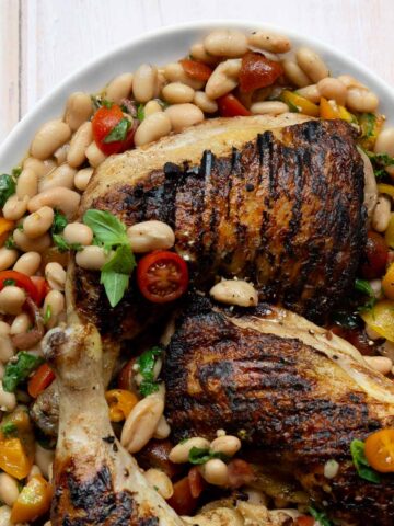 Grilled Chicken Leg Quarters